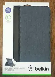 BELKIN CHAMBRAY STRAP COVER CASE w/ STAND FOR GALAXY NOTE 10.1 SLIM LIGHTWEIGHT