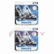 2 pc Philips High Low Beam Headlight Bulbs for Mitsubishi Cordia Mirage or (for: Mitsubishi)