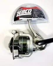 Zebco ZX30 Spinning Reel 7BB Gear Ratio 5.3:1 Mono 170 yds 10lb Aluminum Spool!!