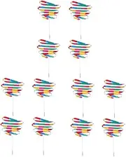 BESPORTBLE 3sets Gymnastics Equipment Kids Dancing Gymnastics Ribbon Long Streamer Wand 4pcs*3