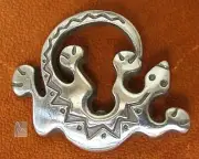 CRAFTOOL - TANDY LEATHER - LIZARD - CRITTER CONCHO 7123-04