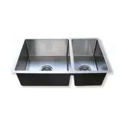 New Kitchen Bar Bowl Sink 725 x 450 x 205 Over Under Mount Stainless Steel CBM11