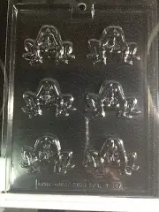 Action Couple Chocolate & Soap Mold - X 107 Free Shipping