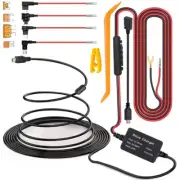 Dash Camera Hardwire Kit Mini Micro USB Charge Hard Wire Cable Fuse for Car DVR