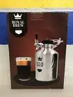 Royal Brew Nitro Cold Brew Coffee Growler Pro In Silver New In Box