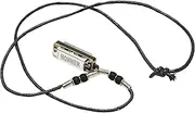 Hohner M38N-BL Mini Harmonica Necklace, Black