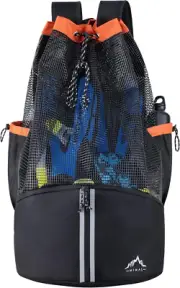 Scuba Diving Bag, XL Mesh Backpack for Scuba Diving and Snorkeling Gear & Equipm