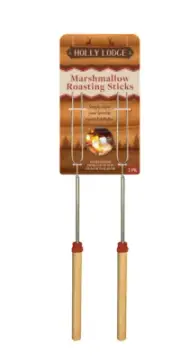 Holly Lodge Marshmallow Roasting Sticks