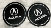 2Pcs Silicone Non-Slip Car Cup Holder Coasters Fit for Acura