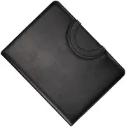 OHPHCALL Portfolio Binder with Zipper Executive Business Padfolio Stylish Document Organizer for Office School Use Practical Business Supplies