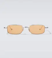 [Jacques Marie Mage] Jacques Marie Mage Dusk rectangular sunglasses One Size silver