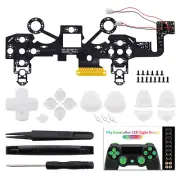 Handle Modified LED 8 Colors Light Board Button Kit For PS4 Wireless Controller