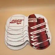 6 Antique Vintage Coaster Coca-Cola. Coke