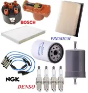 Tune Up Kit Filters Cap Wire Spark Plugs for Volkswagen Cabrio L4 2.0L 1995-2002