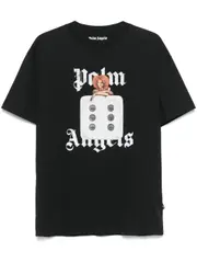 [Palm Angels] Palm Angels-T-Shirt Holly Pin-Up-Uomo S