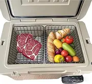 KDOWES 2-Pack Cooler Basket for Yeti Tundra Haul,Stays Food Chilled and Dry, Compatible with Other Cooler Accessories Cooler Locks, Cooler Dividers, Ice etc