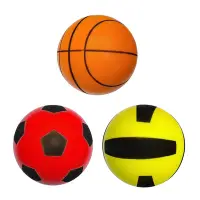 在飛比找Yahoo奇摩購物中心優惠-成功 6吋高彈靜音球(籃球/足球/躲避球) / 顆 4109