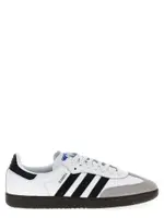 [Adidas Originals] Adidas Originals-Samba Og Sneakers Bianco/Nero-Uomo 4UK