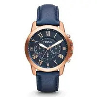 在飛比找森森購物網優惠-【FOSSIL】FS4835 羅馬字 皮錶帶 三眼計時男錶 