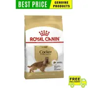 Royal Canin Cocker Spaniel Adult High Protein Dry Dog Food 3 Kg