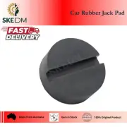 JACK Disk Rubber Pad/Adapter For Jack Stands Slotted Rail Floor Jacking - 4 pcs