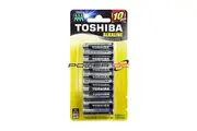 TOSHIBA 1.5V AAA Alkaline Battery LR03 Household 10PK Cylindrical