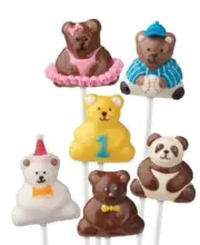 NEW Wilton 3D Mini Bear Cake Pop Pan