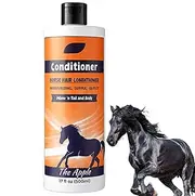 Mane and Tail Conditioner - 500ml Deep Nourishing Mane and Tail Detangler Conditioner | Horse Grooming Supplies, Coat Cleanser for Cleansing and Conditioning