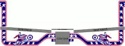 Bally EVEL KNIEVEL Pinball Machine CABINET Decal Set