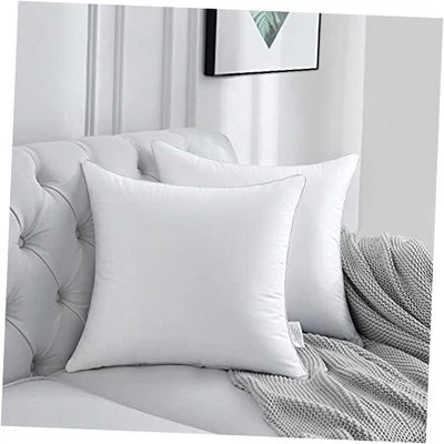 18 x 18 Throw Pillow Inserts with 100% Cotton Cover Square 18 x 18-Inch