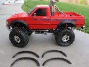 New Tamiya R/C 1/10 Toyota Hilux Bruiser Trailfinder Rubber Fender Flare RC4WD