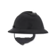 Msa V-Gard® C1 Hard Hat, Fas-Trac® Iii 4 Point Ratchet, Non-Vented, Black