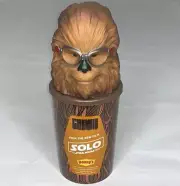 Chewie Chewbaca Solo Star Wars Collectible Dennys Head Cup, Limited Edition