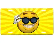 Smiley Face license plate