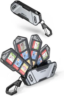 For Nintendo Switch / OLED / Lite Games, Mumba 12 Switch Game Card Case Holder
