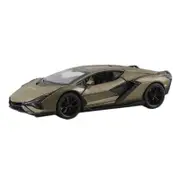 Catzon 1:32 Sian Alloy Car Model with Pull-Back Functionality and Sound Light Effects-Green