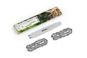 Cut Kit Number 2 Stihl 2 Chains With BAR for Chainsaw Ms 170 - Ms 171