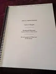 Tarik O'Regan: Scattered Rhymes for ATTBar solo quartet + SATB chorus