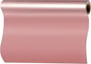 Heat Transfer Vinyl Rose Gold HTV Vinyl Roll for T Shirt - 12in x10ft Iron on Vinyl Compatible for Cricut & Silhouette Cameo, Easy to Cut & Weed for Heat Vinyl Design