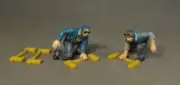 John Jenkins BH-15 WW2 Aircraft Carrier Base Deck Crew Plane Handlers With Chocs