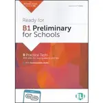 <姆斯>READY FOR B1 PRELIMINARY FOR SCHOOLS 8 PRACTICE TEST WITH STEP-BY-STEP GUIDANCE & TIPS /CHEN 9788853627872 <華通書坊/姆斯>