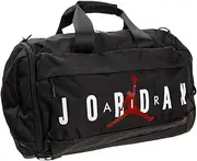 [Nike] Air Jordan Velocity Duffle Bag (One Size, Black), Black