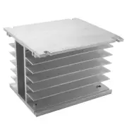 3 Phase Heat Sink 80X110X100mm for SSR Solid State Relay Aluminum Heatsink B3R8