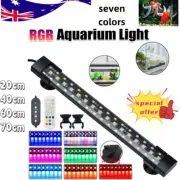 AU 20~70cm Aquarium Light Led Lighting Full Spectrum Aqua Plant Fish Tank Lights
