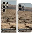 Mars Rock Formation Cliffs Planet Art Case Cover Silicone / Shockproof / MagSafe
