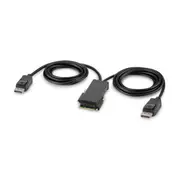 Modular DP Dual-Head Console Cable 3 ft.