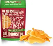 Sincerely Nuts Dried Mango Slices Lightly Sweetened & Unsulfured 3LB Bag - Antioxidant Rich - Scrumptious Taste - Guaranteed Freshness – Kosher Certified