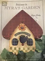 Vintage Tole Painting Book: Welcome to Myra's Garden by Myra Mahy