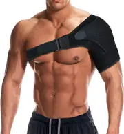 Adjustable Shoulder Support Brace for Men and Women - Relieve Pain and Injuries
