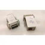 9母 9公 RS232接頭 轉 RJ45 轉接頭RS232延長線/ 出單機/貼紙機/菜單機/發票機/POS